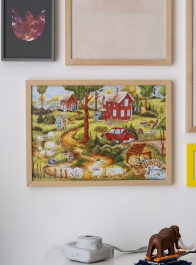 Schönes Poster fürs Kinderzimmer „Arved – Der Fischerkönig“